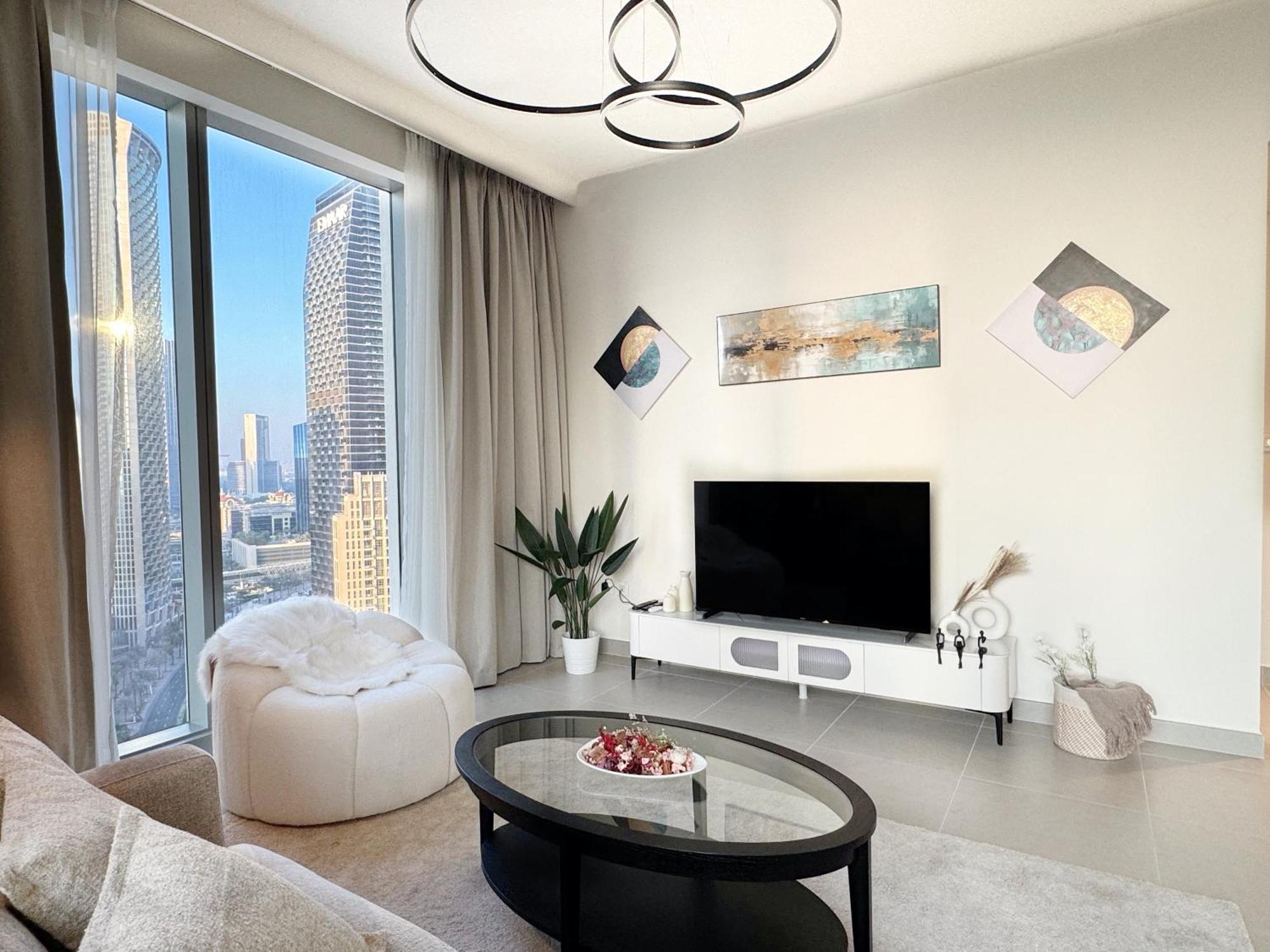 2Br With Skyline Views At Forte Near Dubai Opera公寓 外观 照片