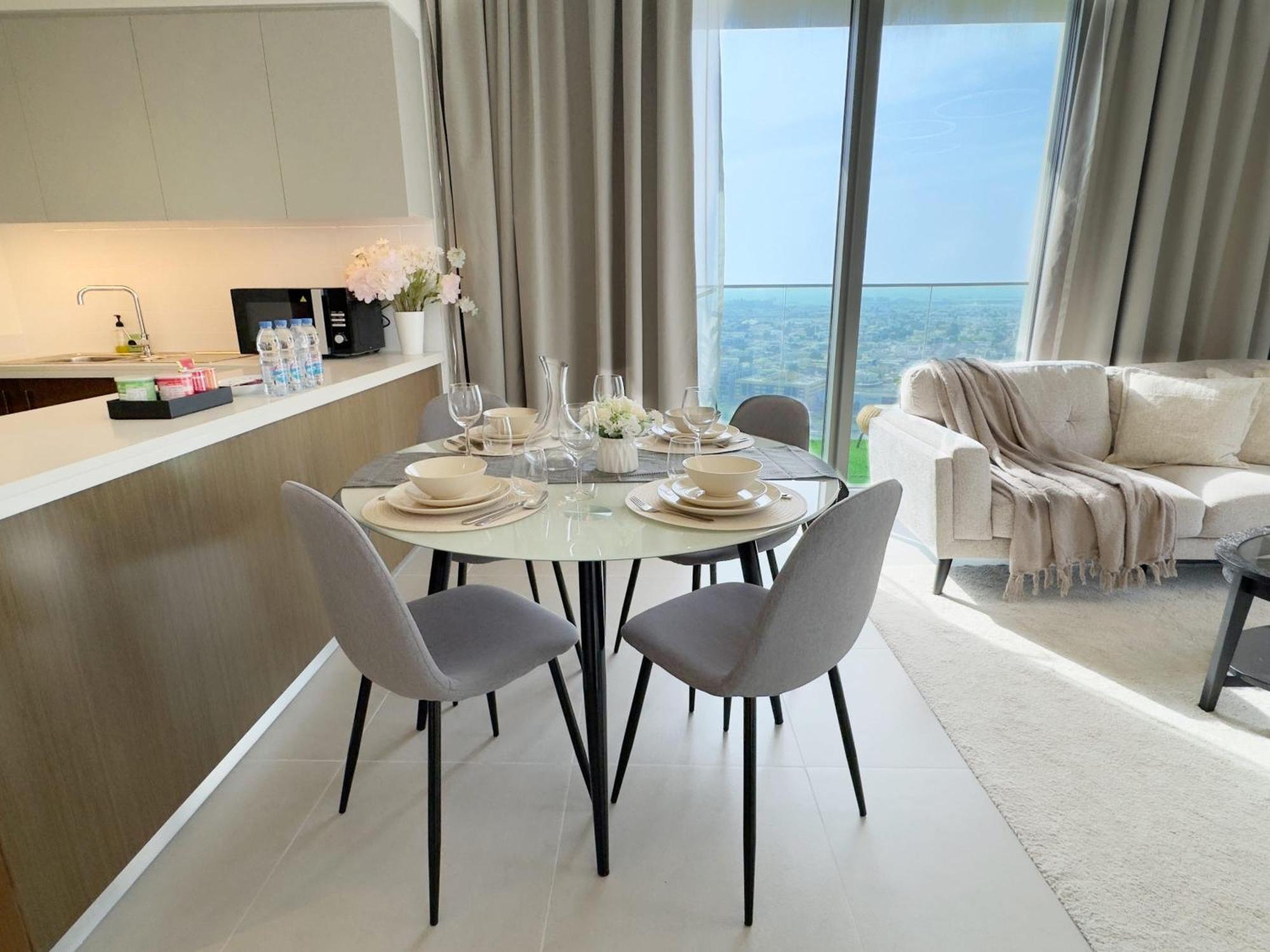 2Br With Skyline Views At Forte Near Dubai Opera公寓 外观 照片