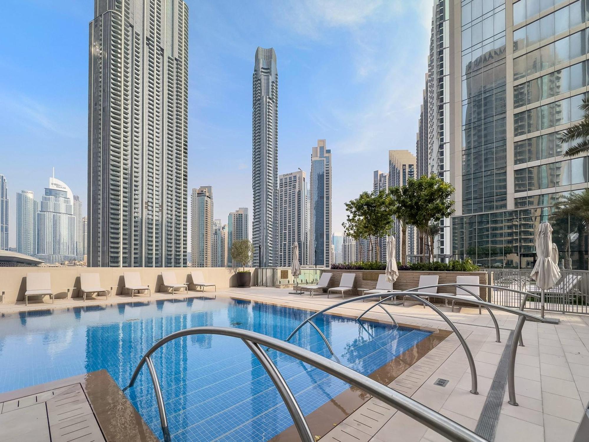 2Br With Skyline Views At Forte Near Dubai Opera公寓 外观 照片