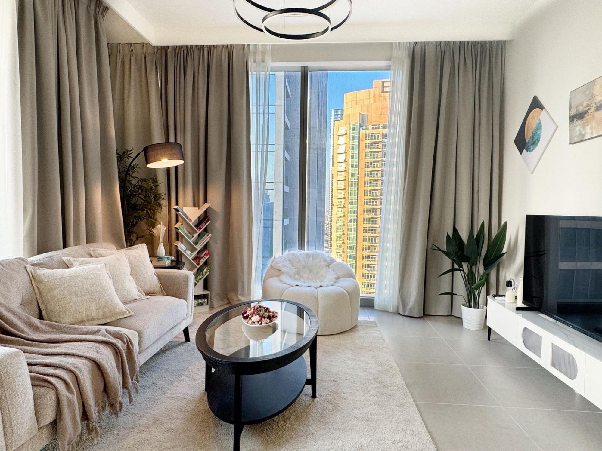 2Br With Skyline Views At Forte Near Dubai Opera公寓 外观 照片